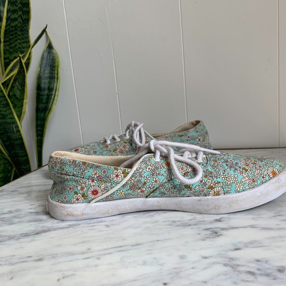 Women's Etnies Floral Sneakers size 8 - Picture 9 of 12